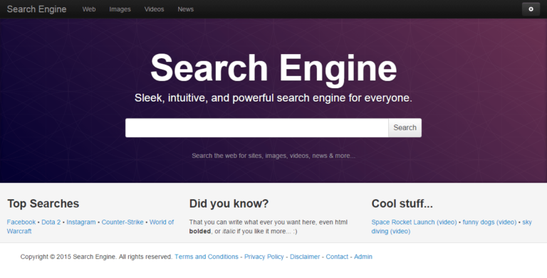 Search Engine Work